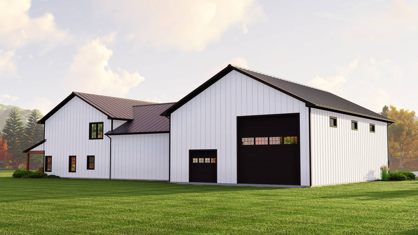 BG-20006 Crestwood Barndominium House Plan