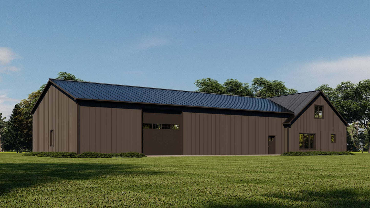 BG-20012 Marshall Barndominium House Plan