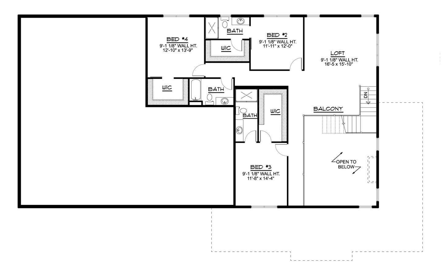 BG-20014 Bennett Barndominium House Plan