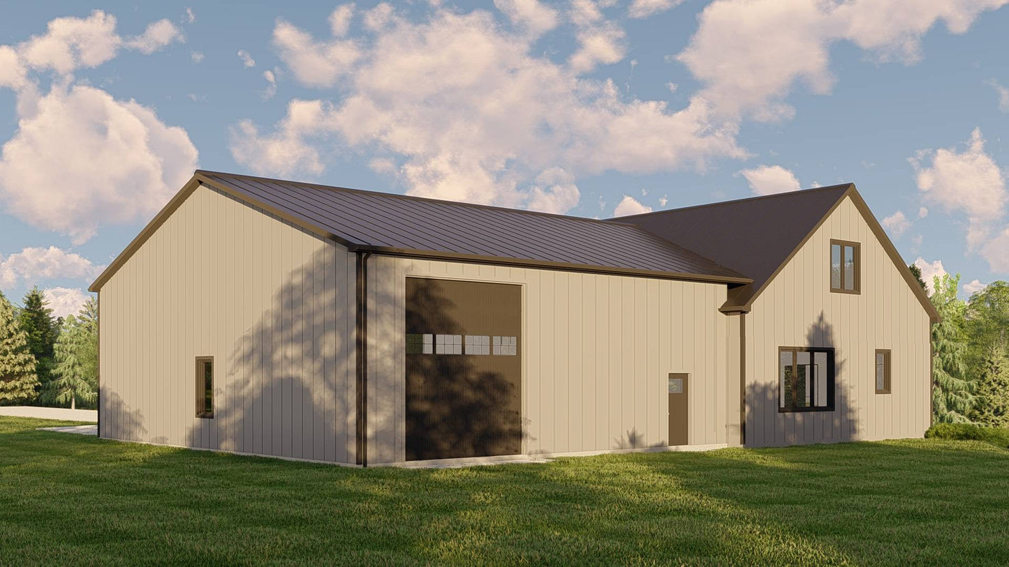 BG-20015 Winslow Barndominium House Plan
