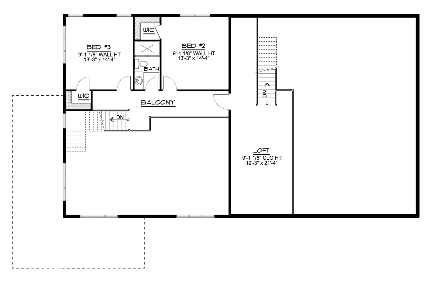 BG-20016 Thatcher Barndominium House Plan