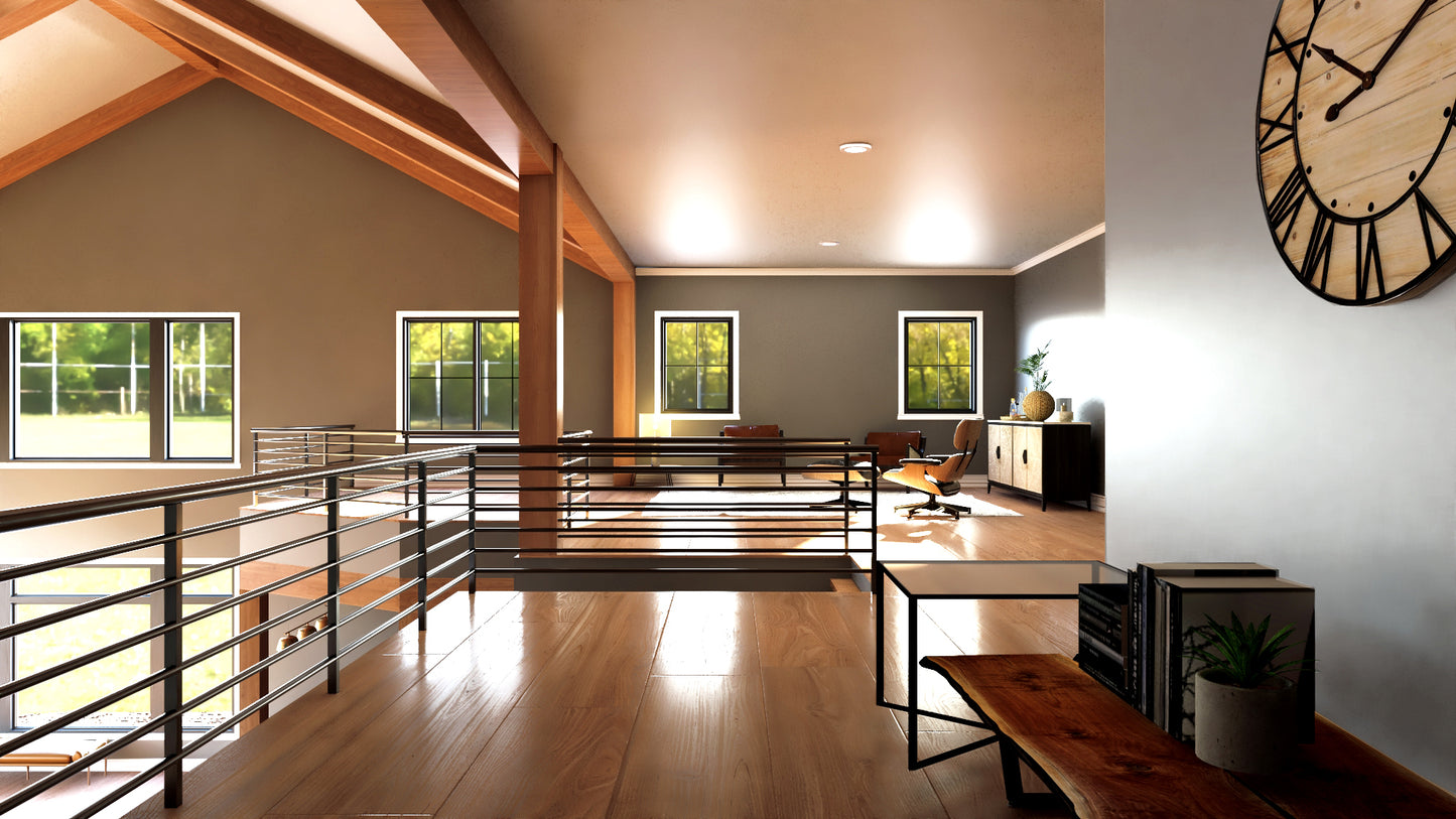BG-20017 Beckett Barndominium House Plan