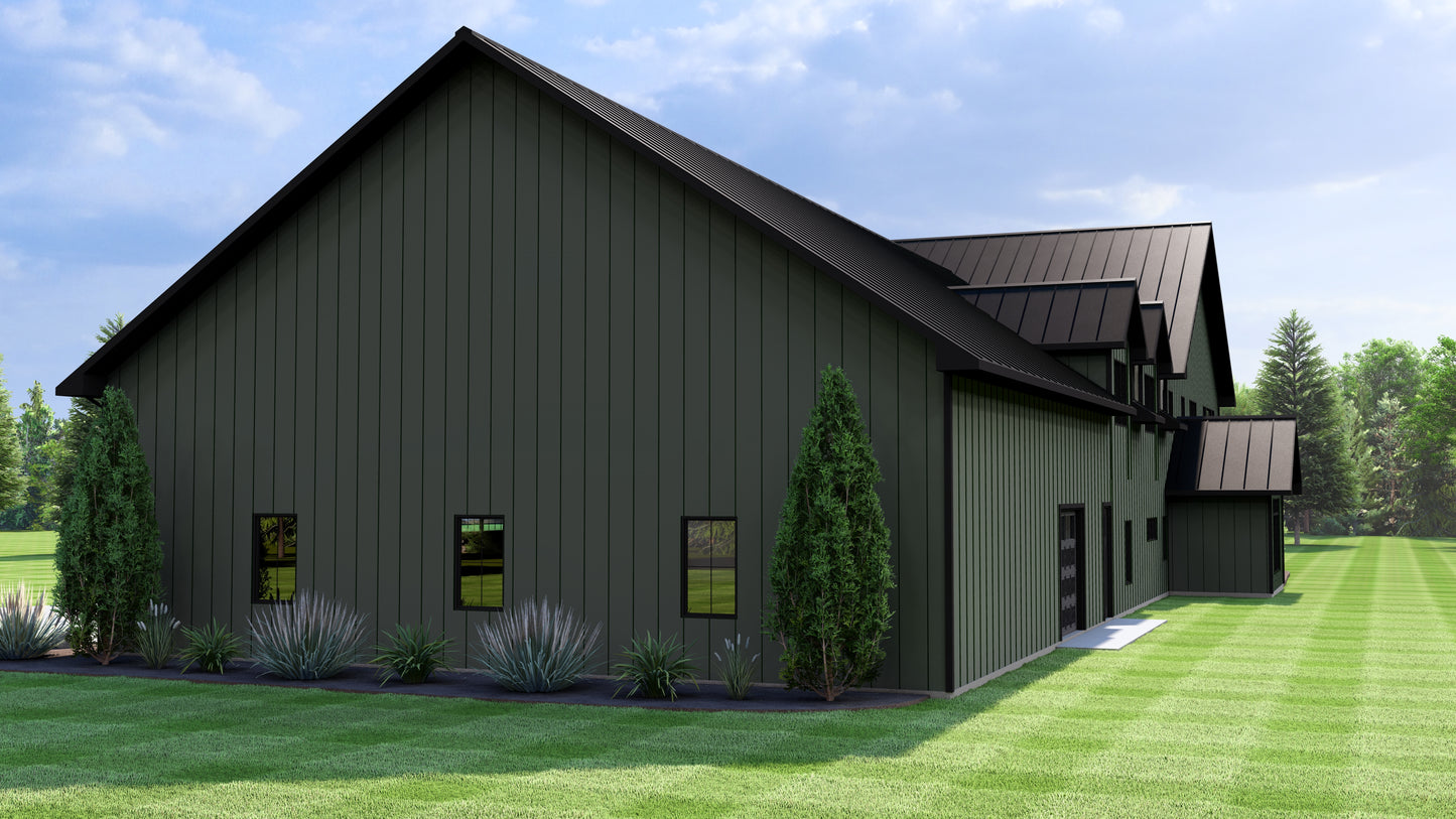 BG-20017 Beckett Barndominium House Plan