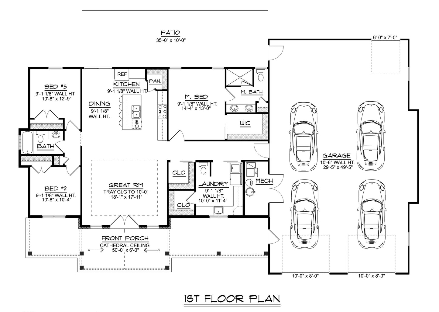 BG-20018 Landon Barndominium House Plan
