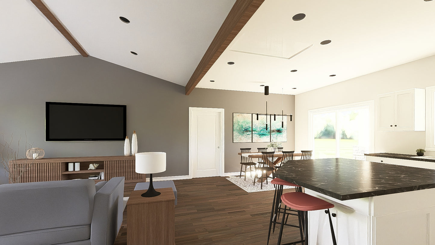 BG-20021 Northwood Barndominium House Plan