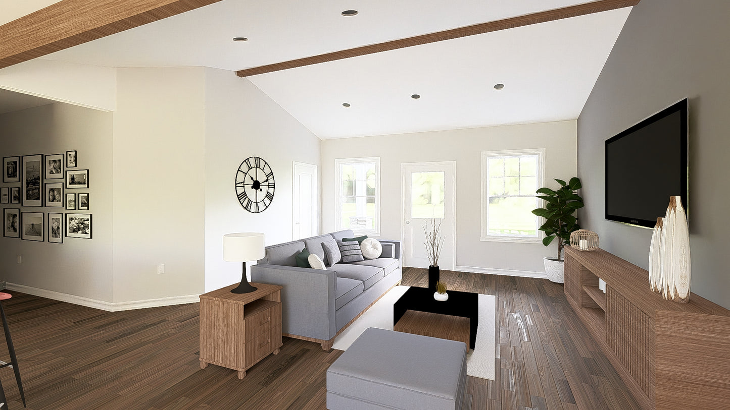 BG-20021 Northwood Barndominium House Plan