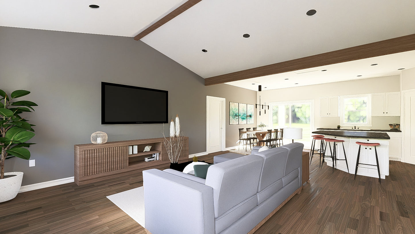 BG-20021 Northwood Barndominium House Plan