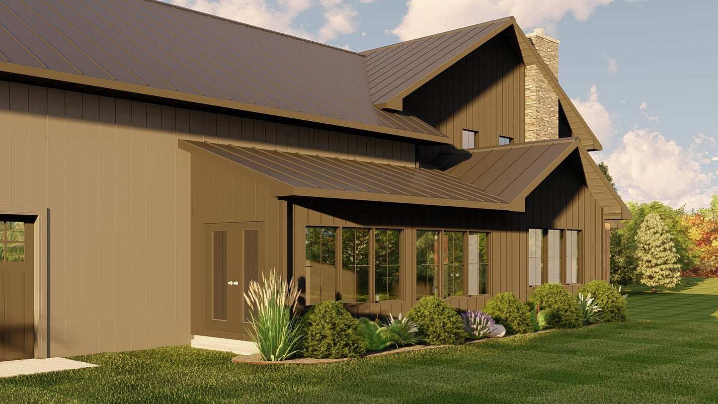 BG-20022 Ashcroft Barndominium House Plan