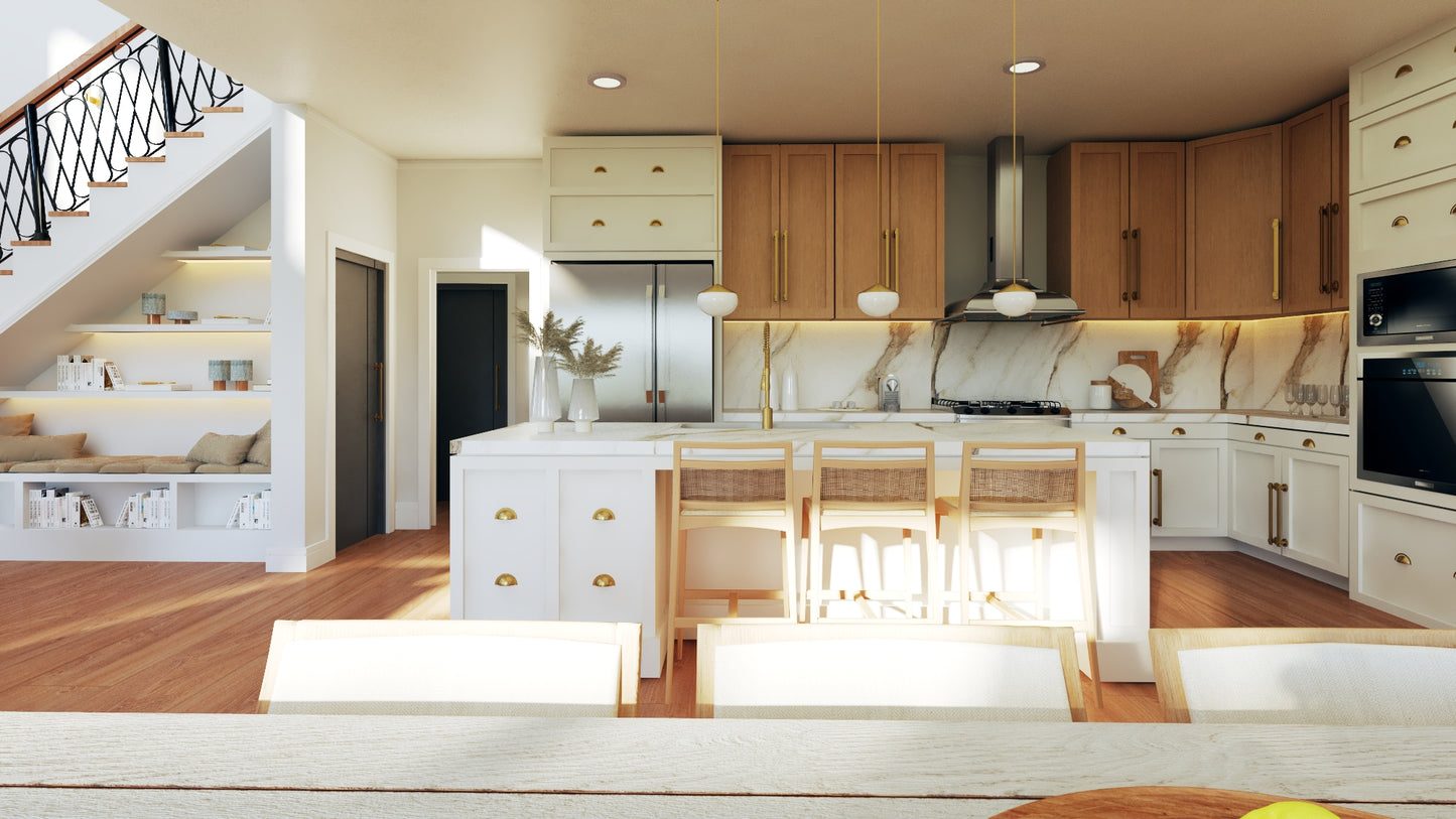 BG-20023 Brighton Barndominium House Plan