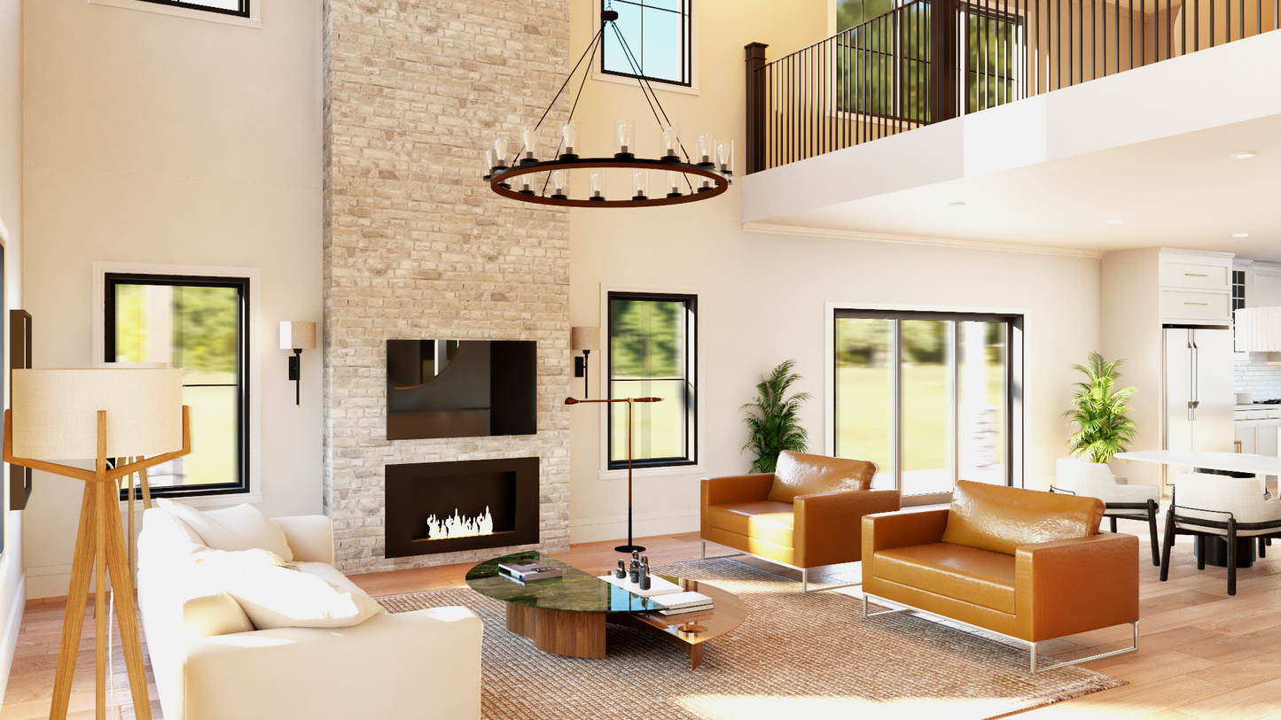 BG-20028 Ellington Barndominium House Plan