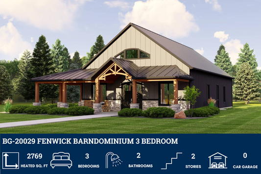 BG-20029 Fenwick Barndominium House Plan