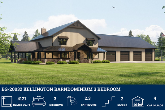 BG-20032 Kellington Barndominium House Plan