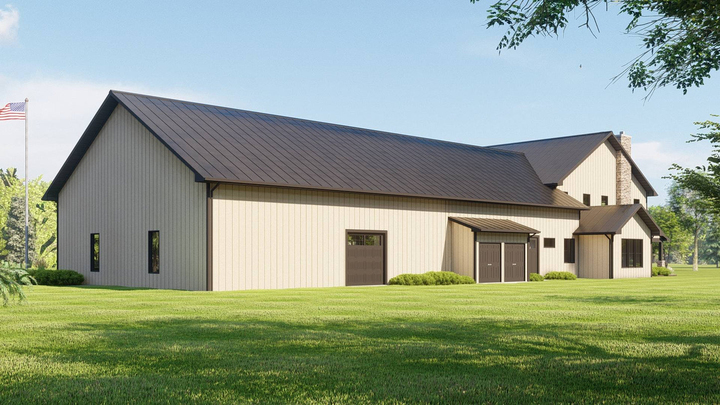 BG-20032 Kellington Barndominium House Plan