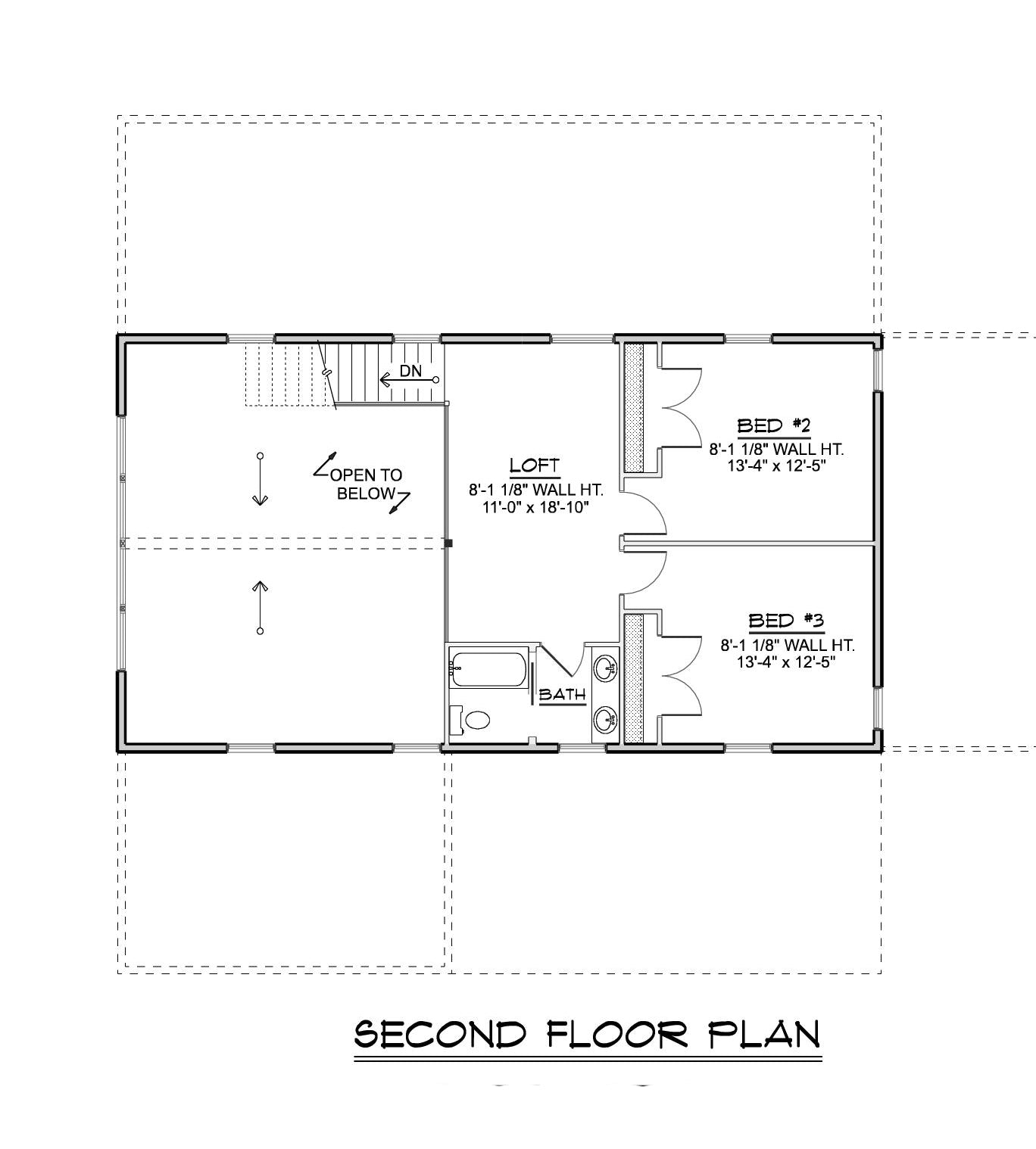 BG-20038 Monticello Barndominium House Plan