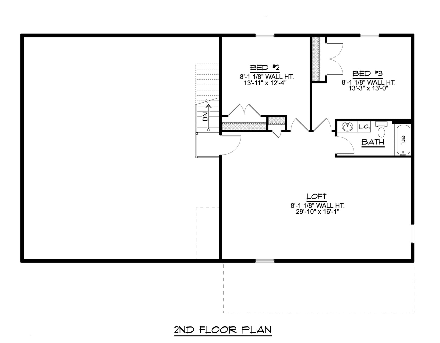 BG-20058 Covington Barndominium House Plan