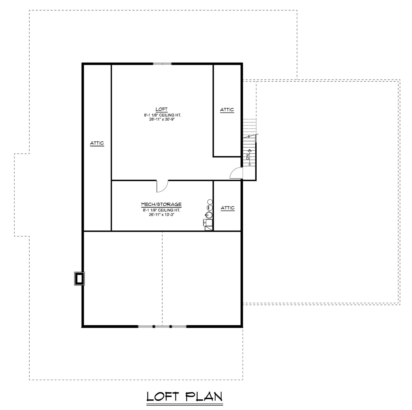 BG-20059 Duxbury Barndominium House Plan