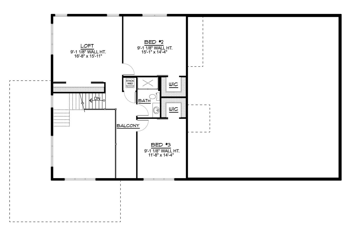 BG-20063 Carrington Barndominium House Plan