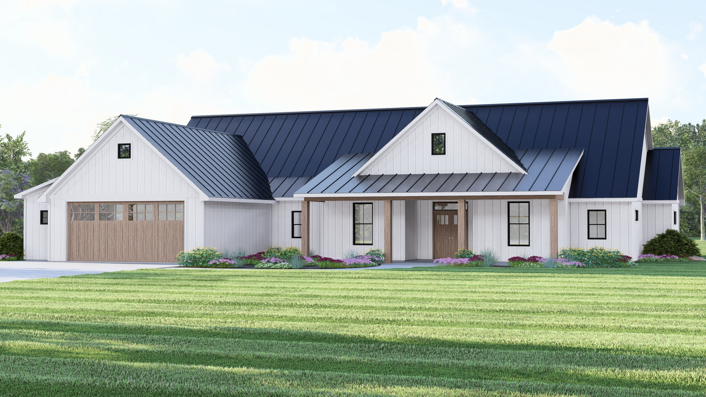 BG-20064 Easton Barndominium House Plan
