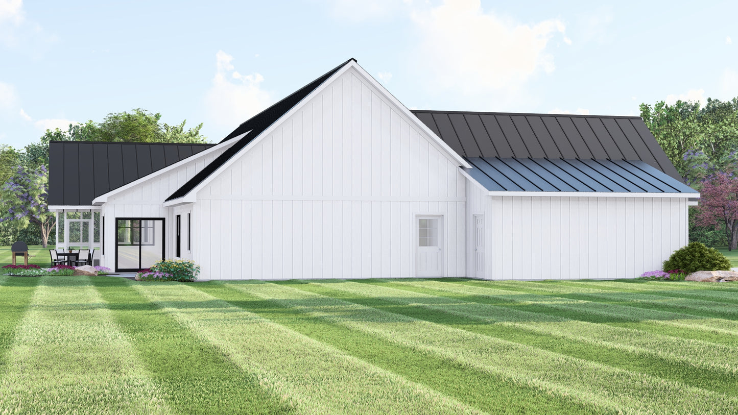 BG-20064 Easton Barndominium House Plan