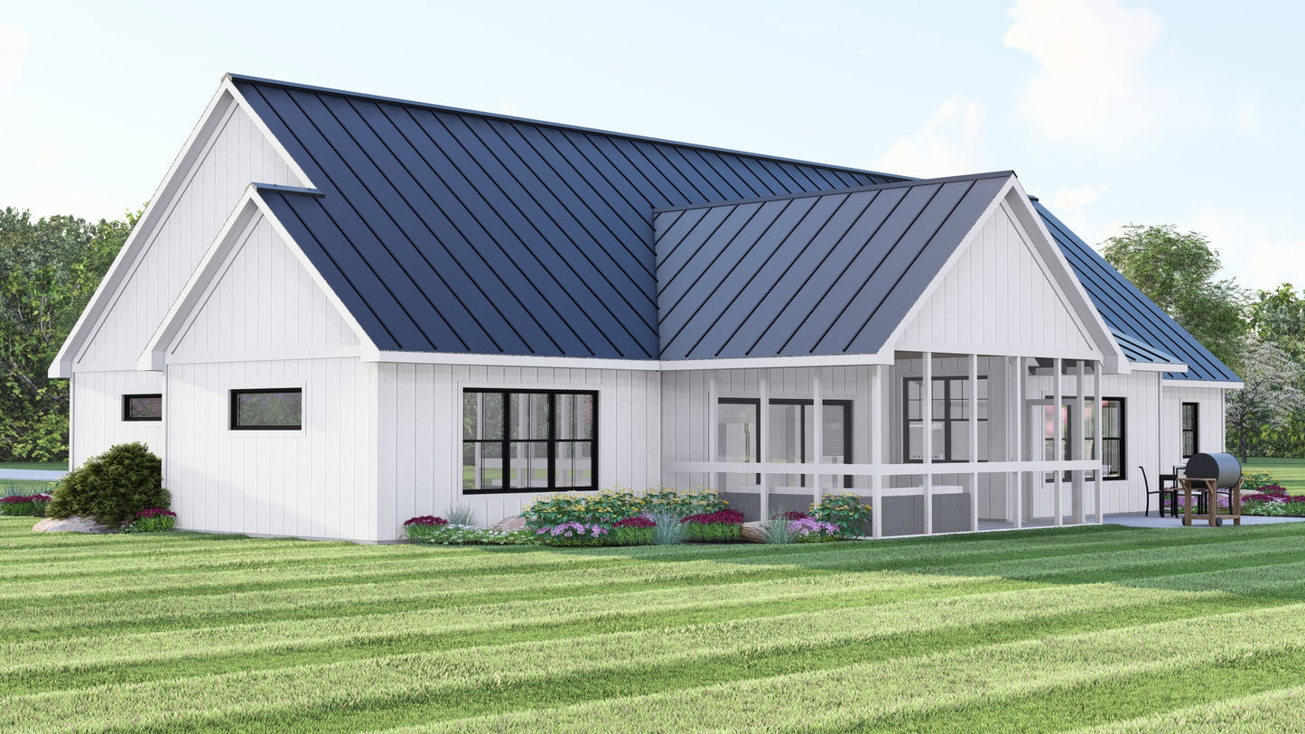 BG-20064 Easton Barndominium House Plan