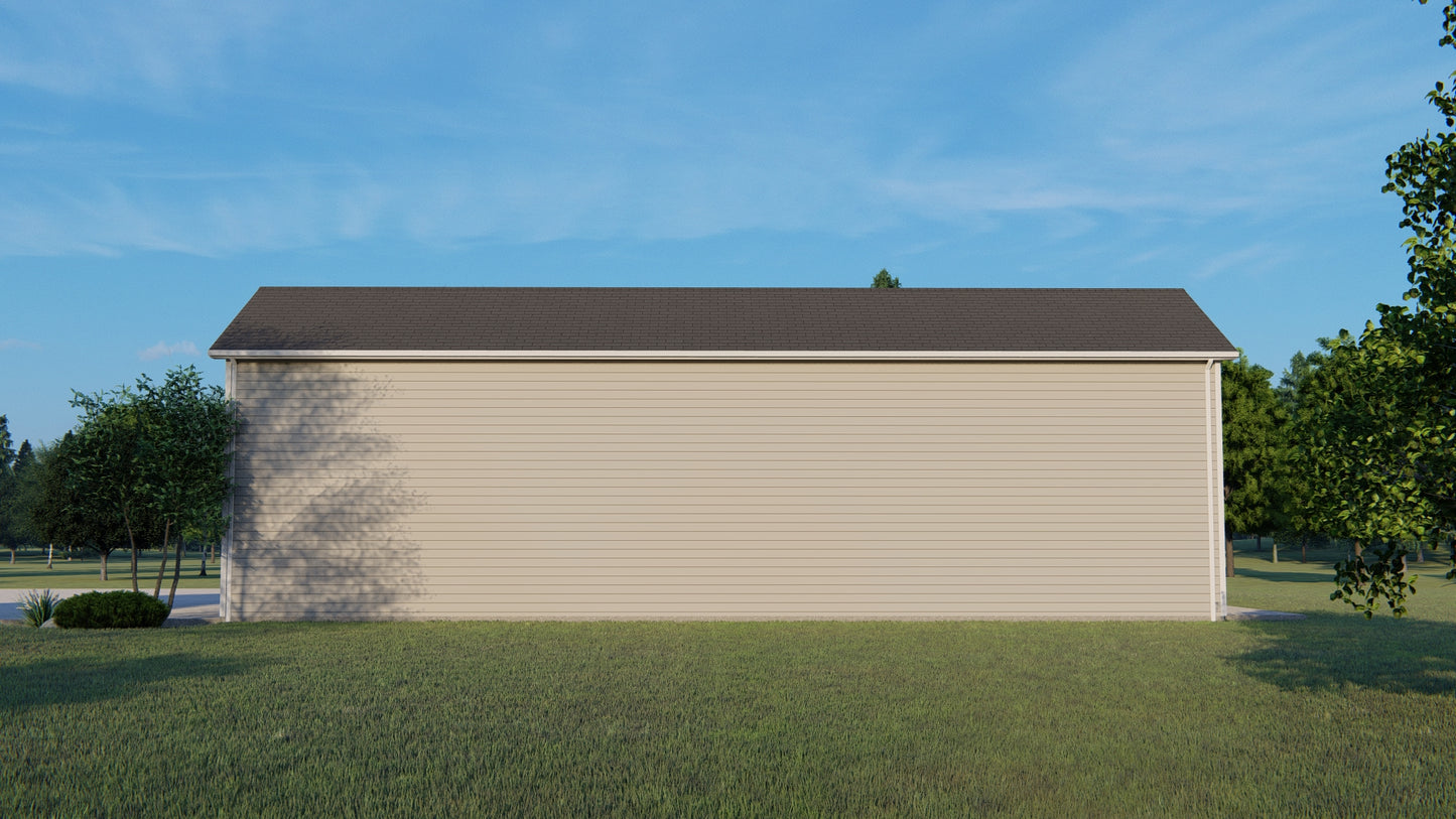 BG-20072 Hudson Barndominium House Plan