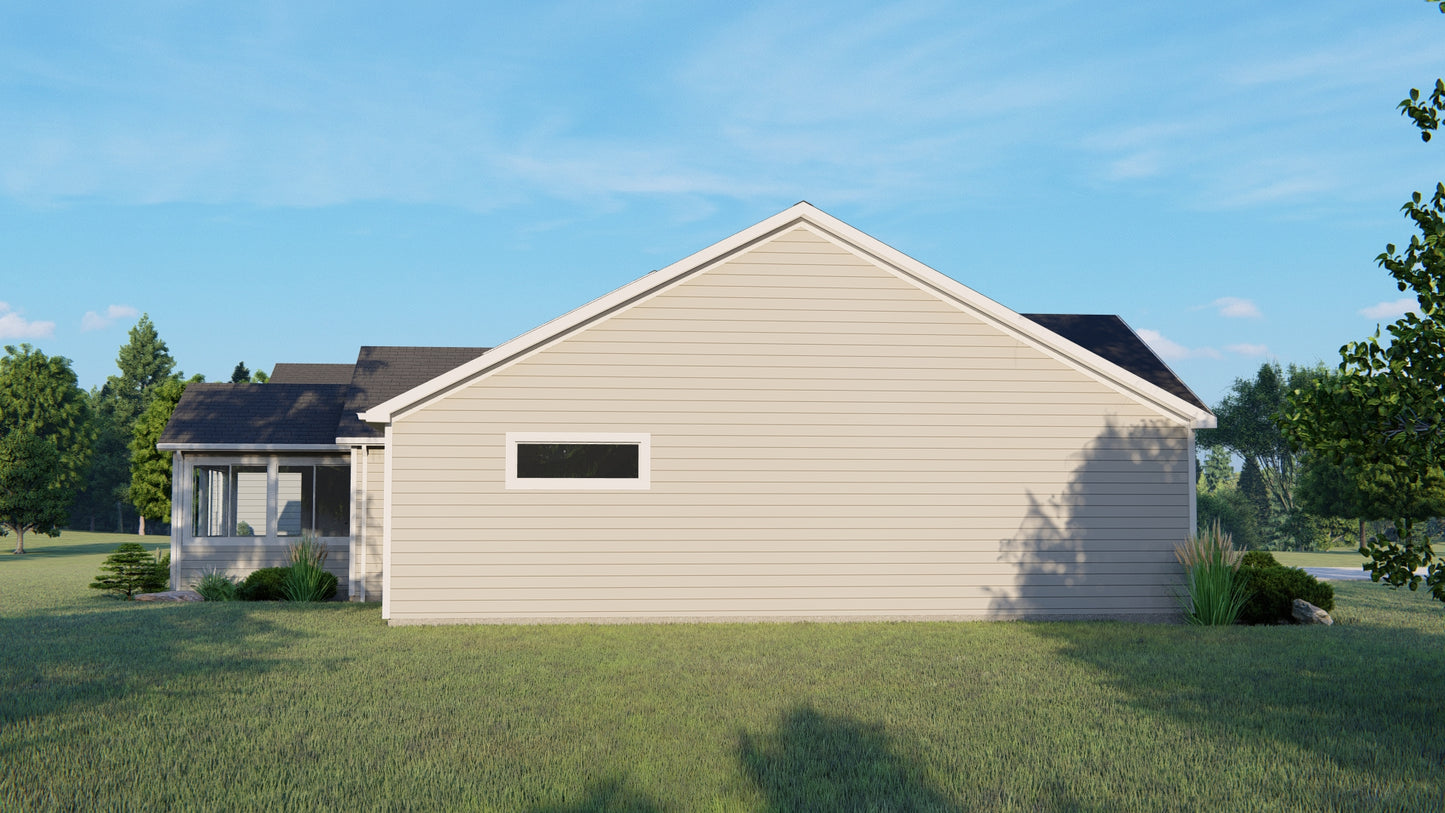 BG-20072 Hudson Barndominium House Plan