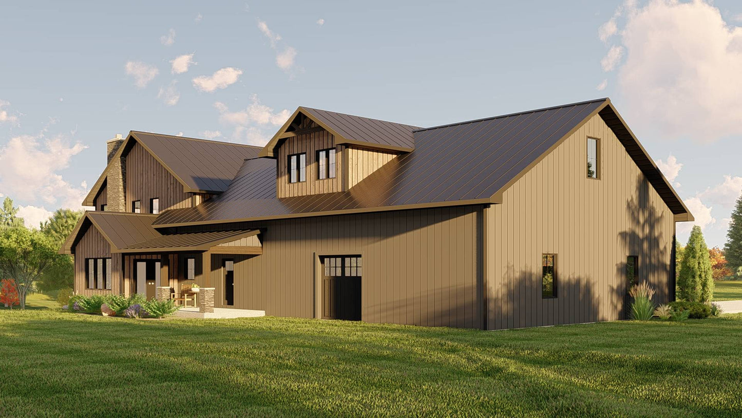 BG-20075 Grayson Barndominium House Plan