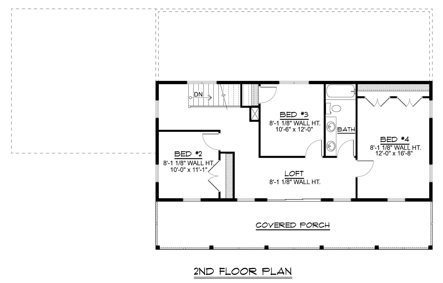 BG-20080 Kendall Barndominium House Plan