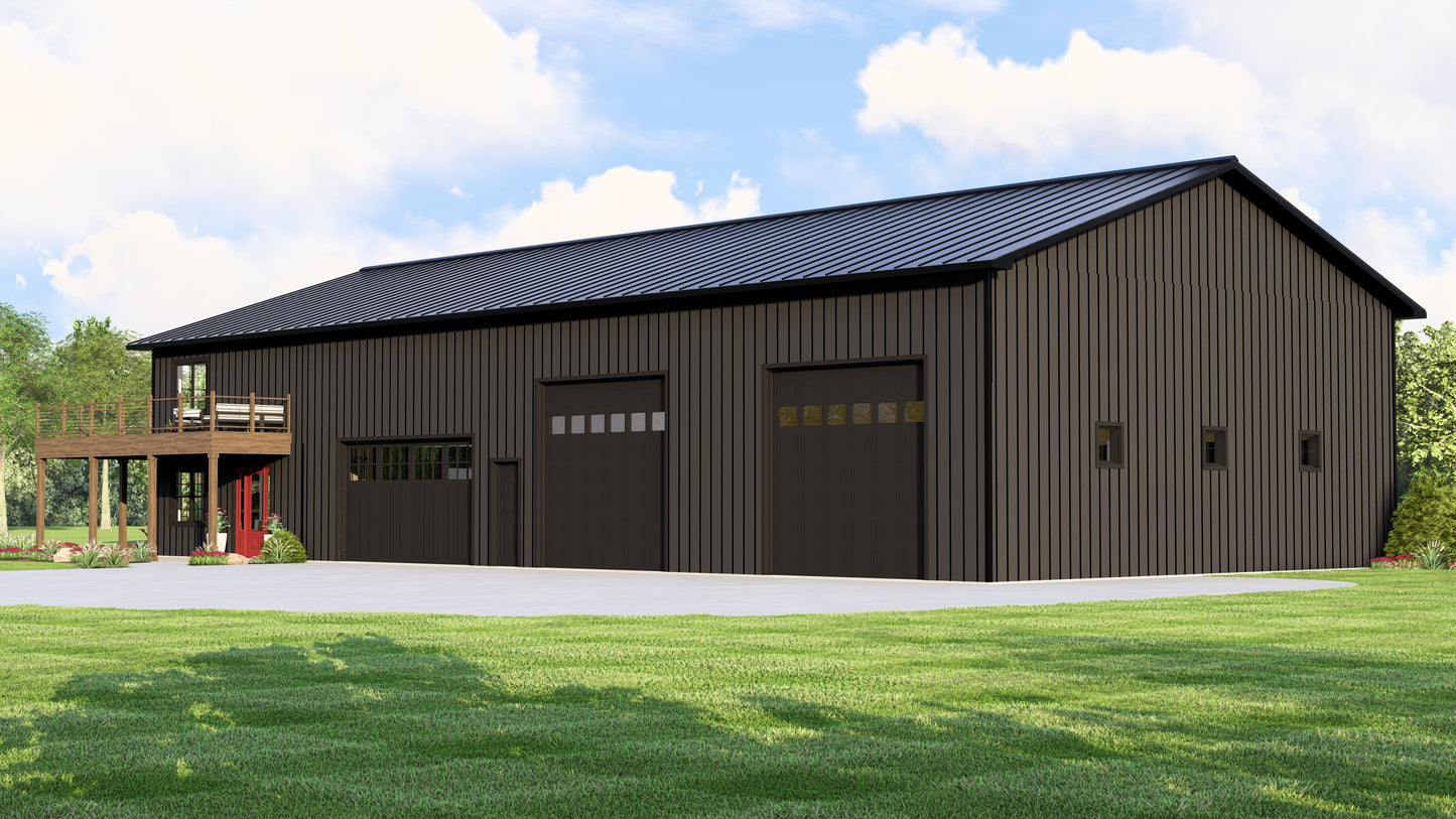 BG-20085 Kinsley Barndominium House Plan