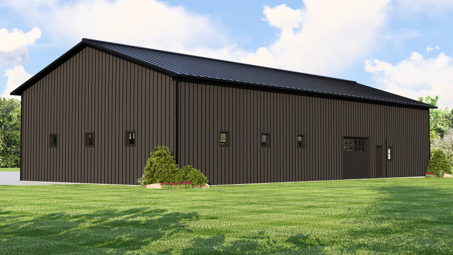 BG-20085 Kinsley Barndominium House Plan