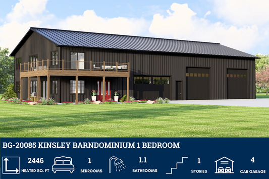 BG-20085 Kinsley Barndominium House Plan