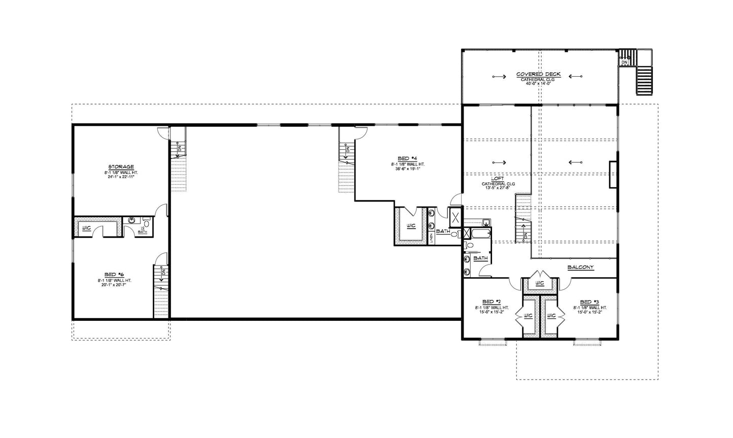BG-20086 Albany Barndominium House Plan