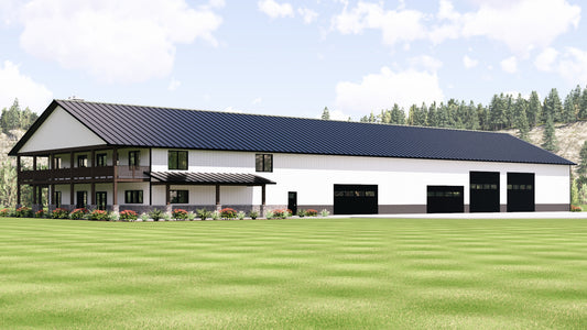 BG-20112 Owen Barndominium House Plan