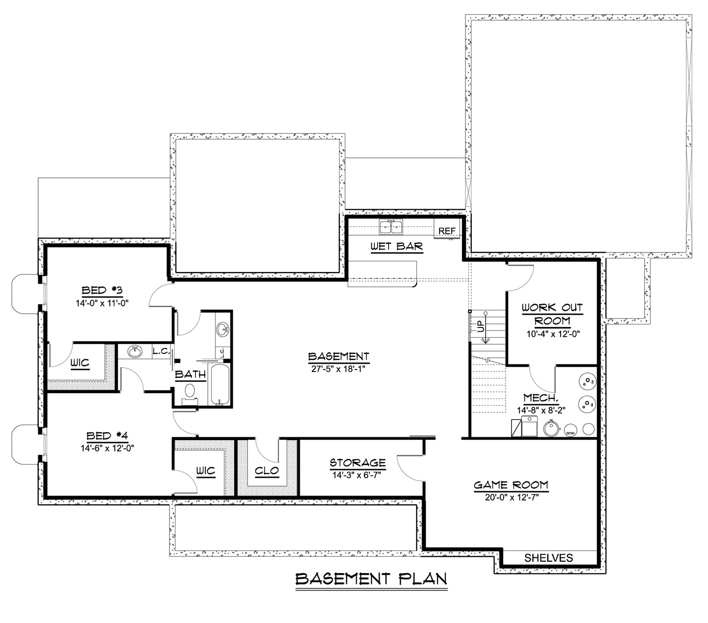 BG-20118 Hendrick Barndominium House Plan