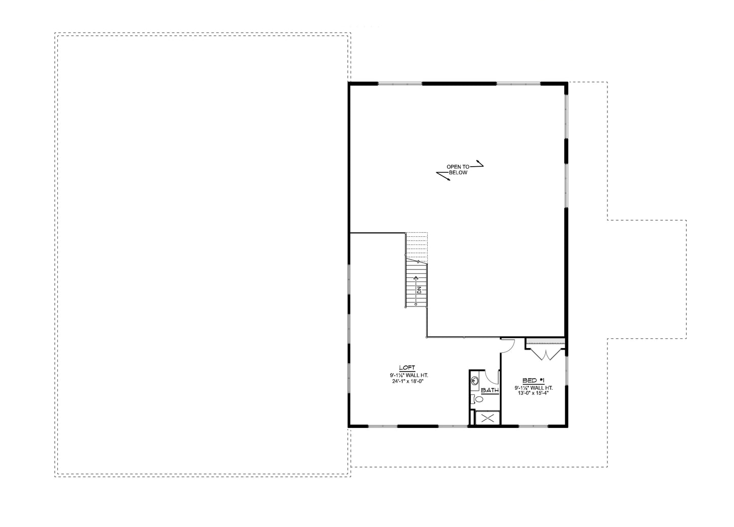BG-20124 Maynard Barndominium House Plan