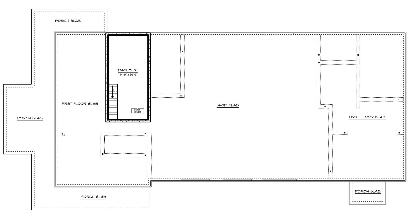 BG-20148 Winnie barndominium floor plan