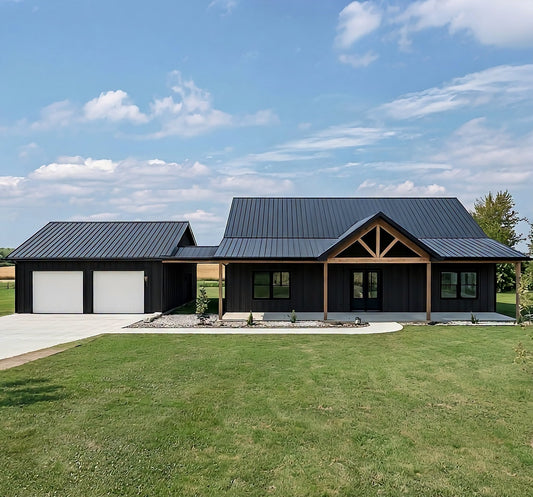 BRZ-30074 Barndominium House Plan