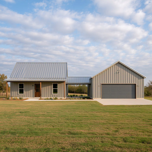 BRZ-30077 Barndominium House Plan