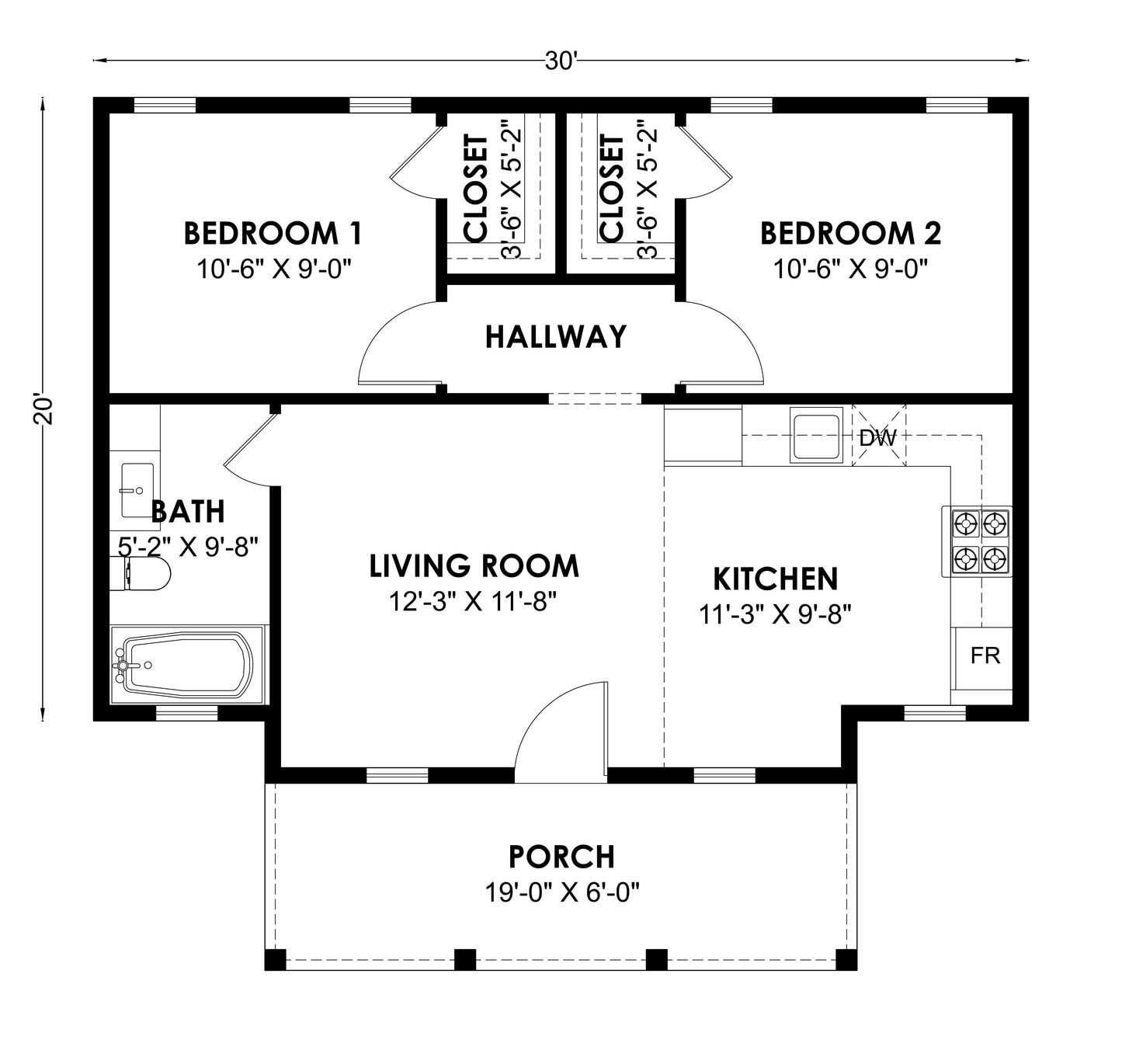 CB-10011 Barndominium House Plan