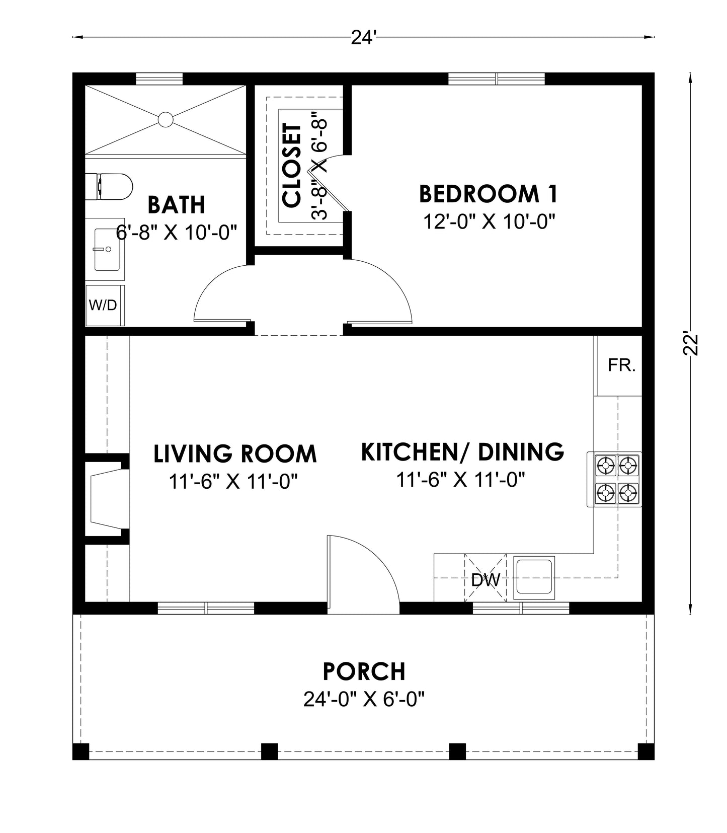 CB-10017 Barndominium House Plan