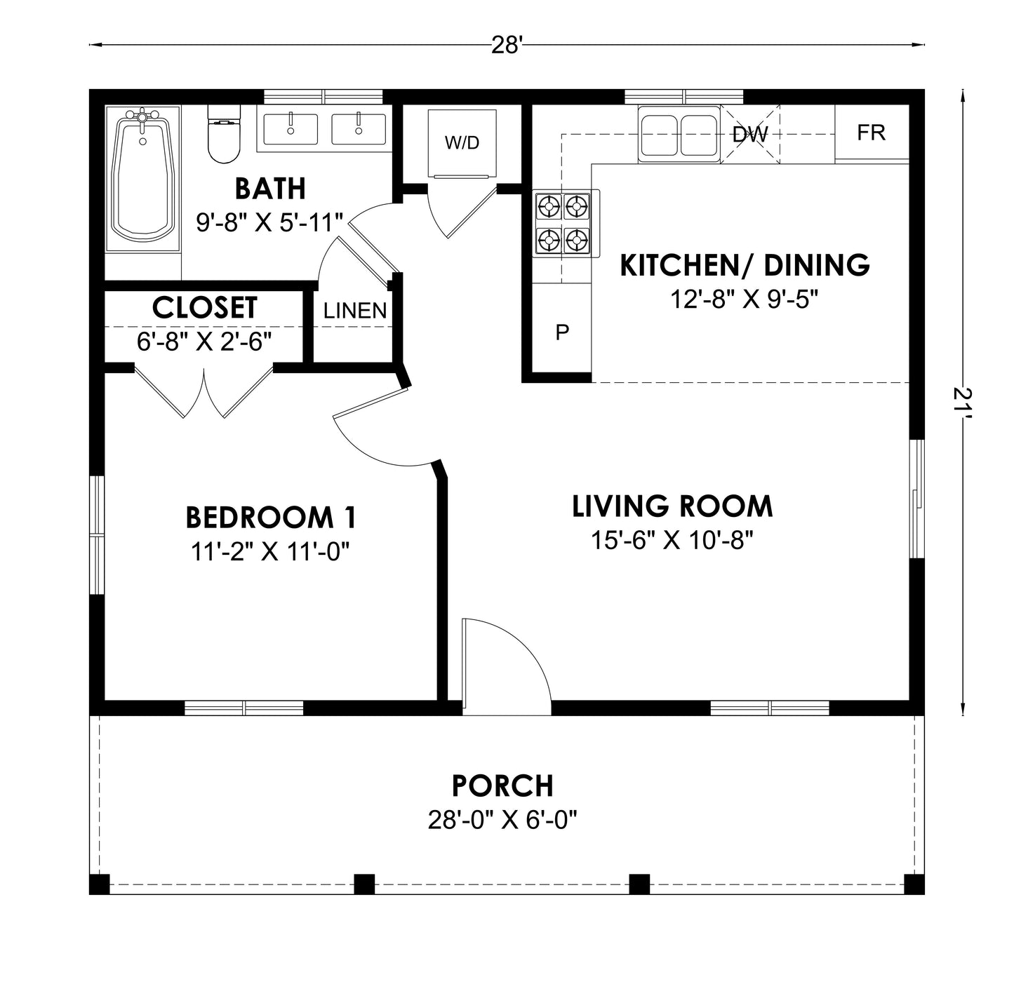 CB-10025 Barndominium House Plan