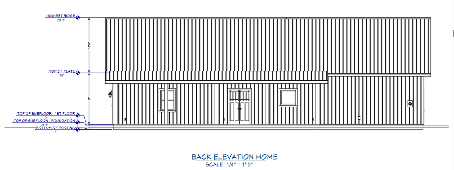 CDD-4101 Haven Barndominium House Plan