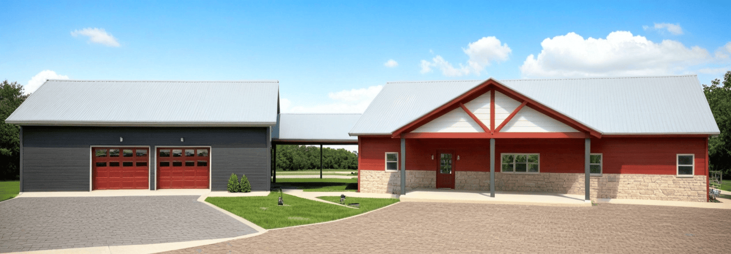 CDD-4101 Haven Barndominium House Plan