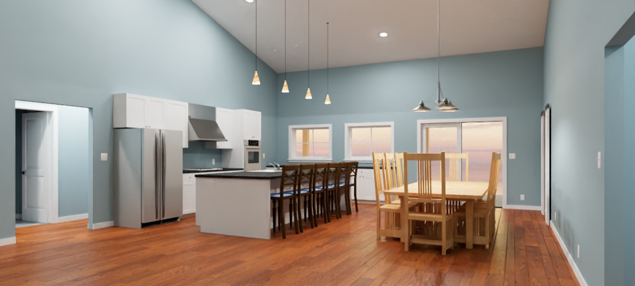 CDD-4102 Ridge Barndominium House Plan