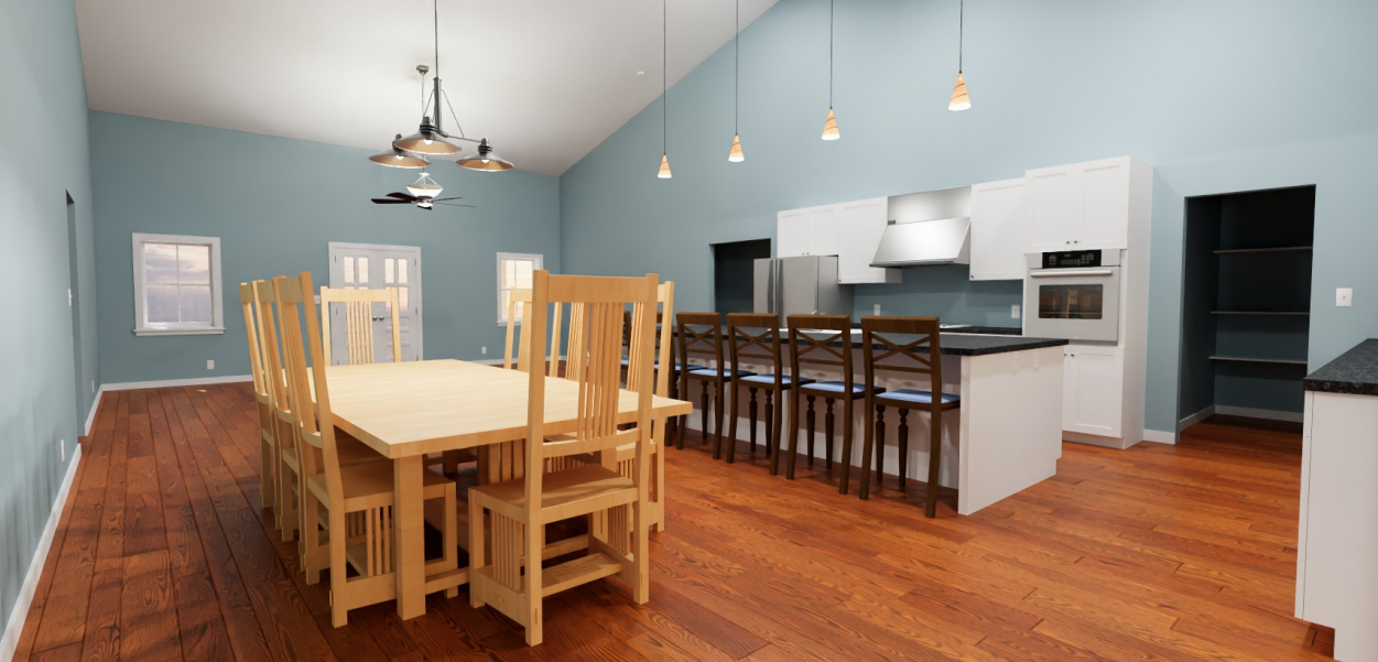 CDD-4102 Ridge Barndominium House Plan