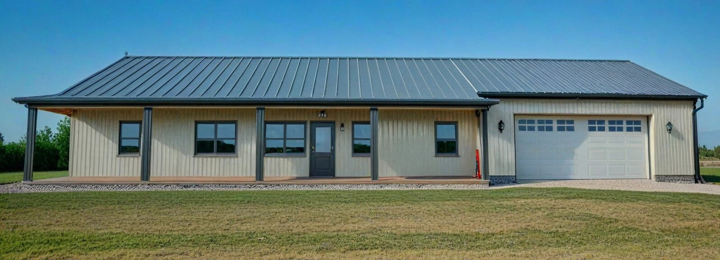 CDD-4103 Prairie Barndominium House Plan