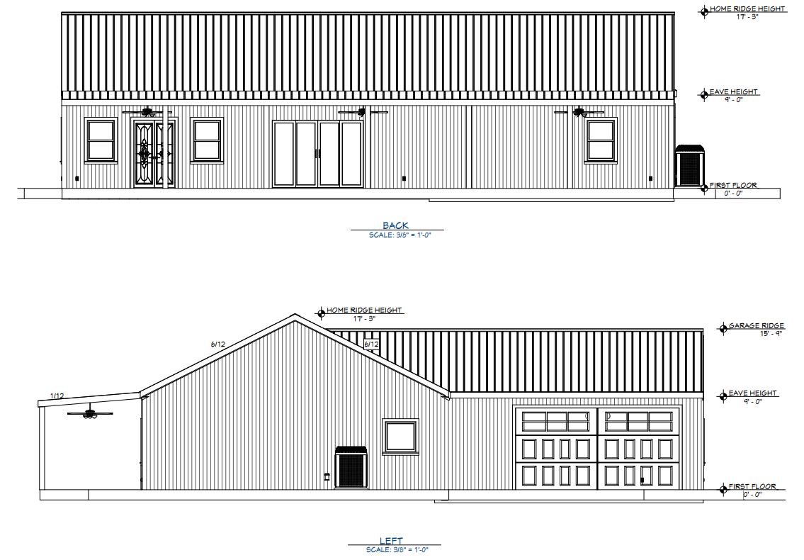 CDD-4104 Beechwood Barndominium House Plan