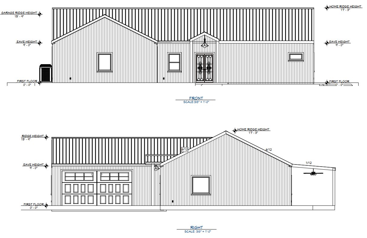 CDD-4104 Beechwood Barndominium House Plan