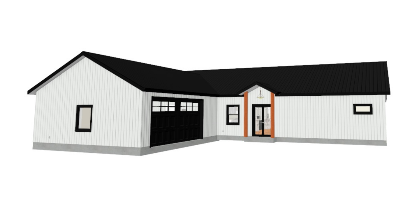 CDD-4104 Beechwood Barndominium House Plan