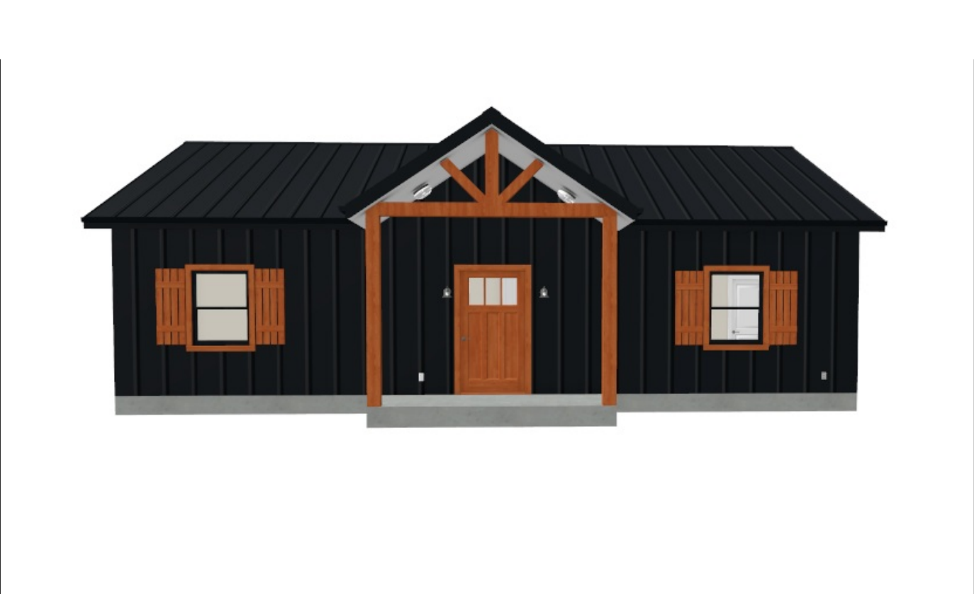 CDD-4105 Cleveland Barndominium House Plan